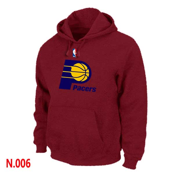 Mens Indiana Pacers Red Pullover Hoodie